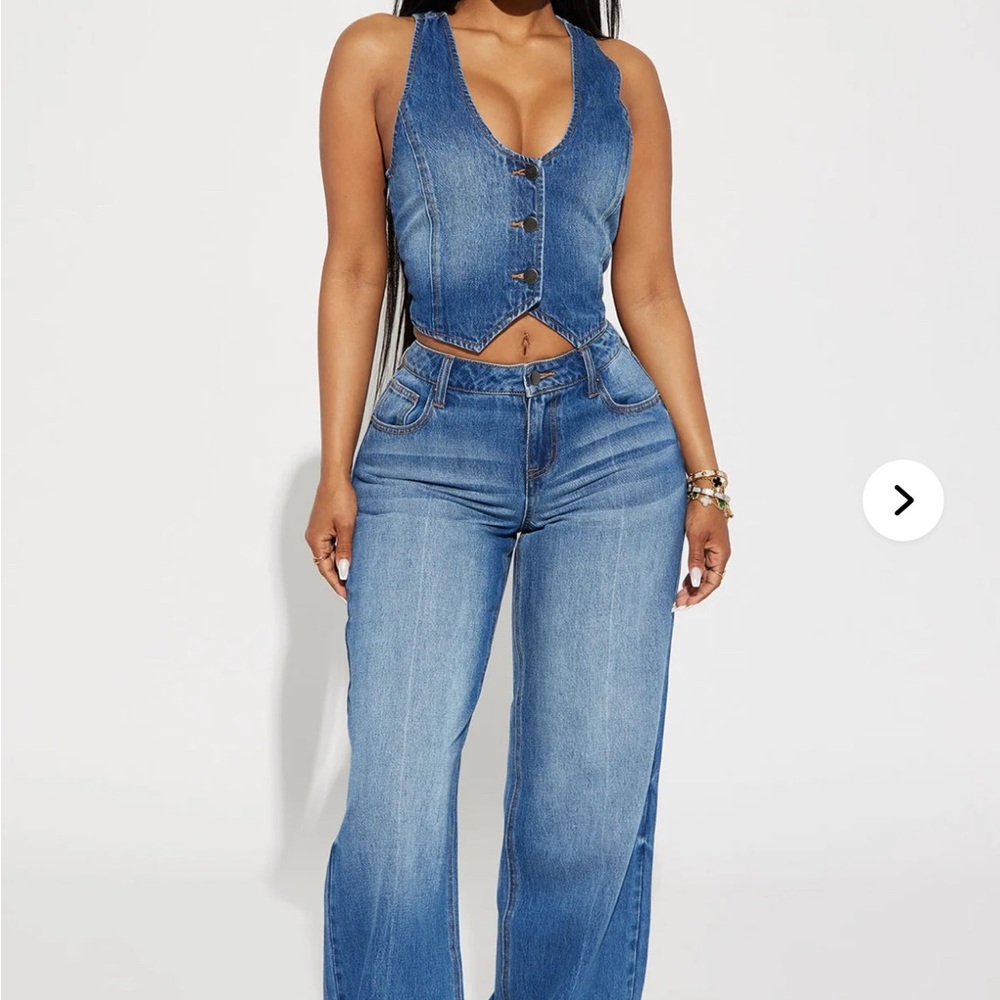 SOLD OUT FASHIONNOVA Women's Blue Denim Jeans